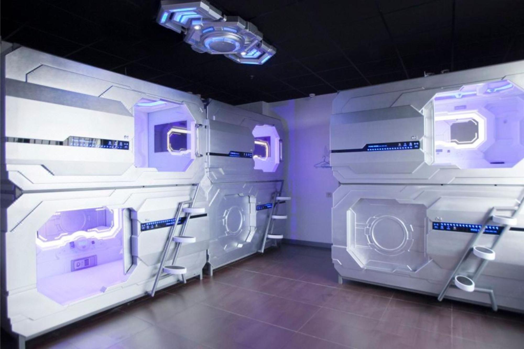Zhuhai Dreamers Capsule Hotel Екстериор снимка